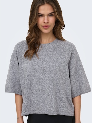 ONLY Sweater 'ONLLOYAL' in Grey