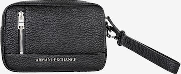 ARMANI EXCHANGE - Neceser en negro: frente