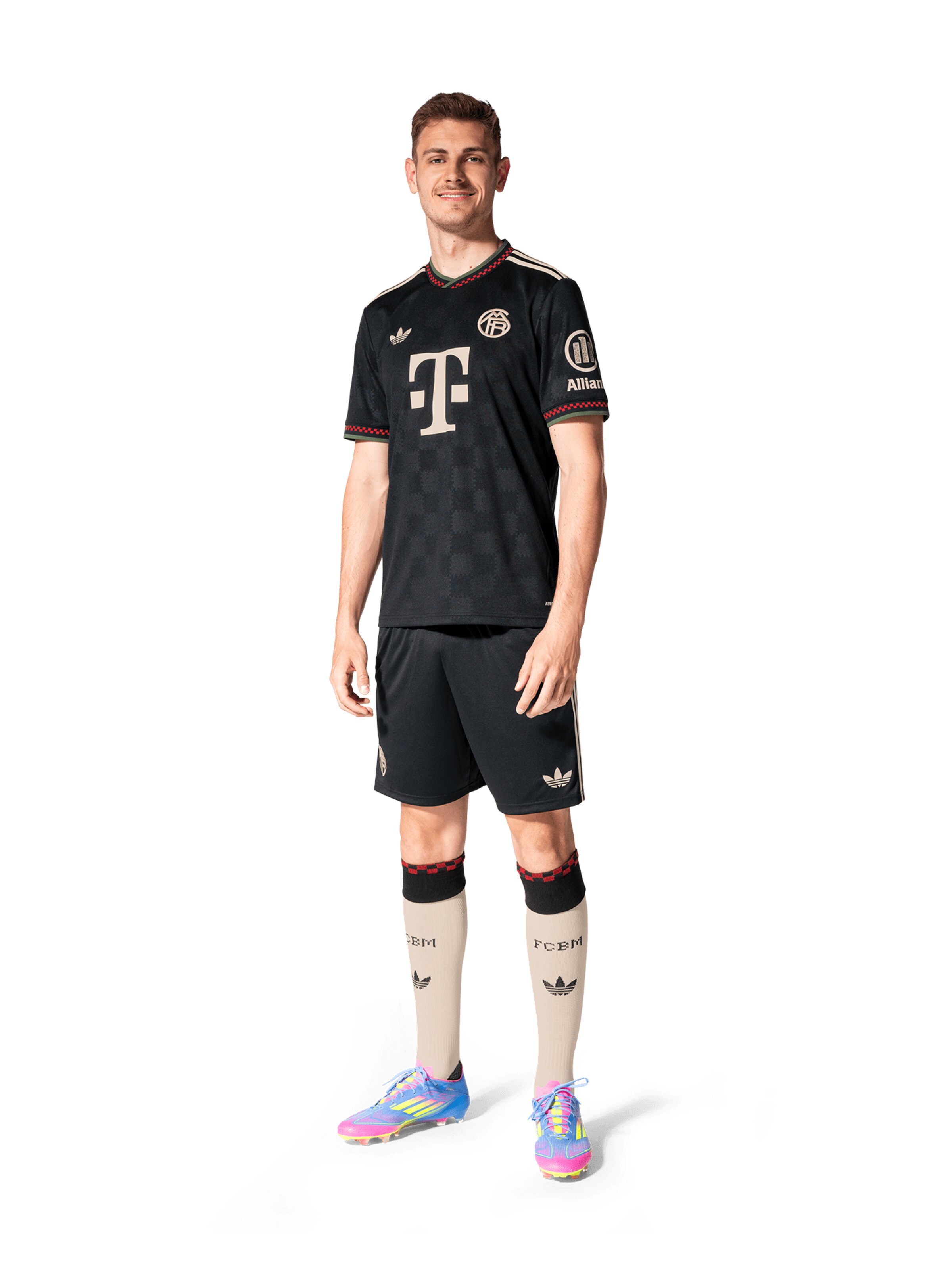 ADIDAS PERFORMANCE Regular Sportbroek 'FC Bayern München 2025/2026' in Zwart