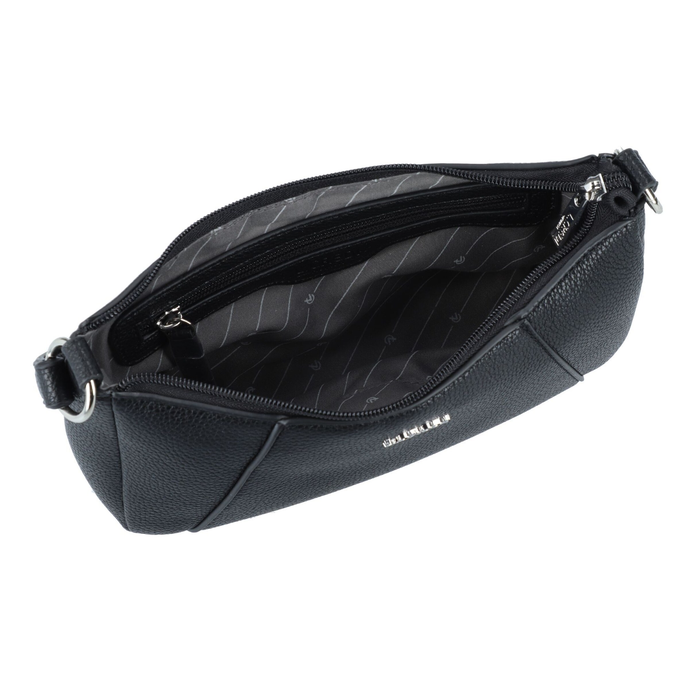 L.CREDI Τσάντα ώμου 'Michaela' σε μαύρο