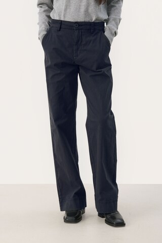 Wide Leg Pantalon 'Belme' Part Two en bleu