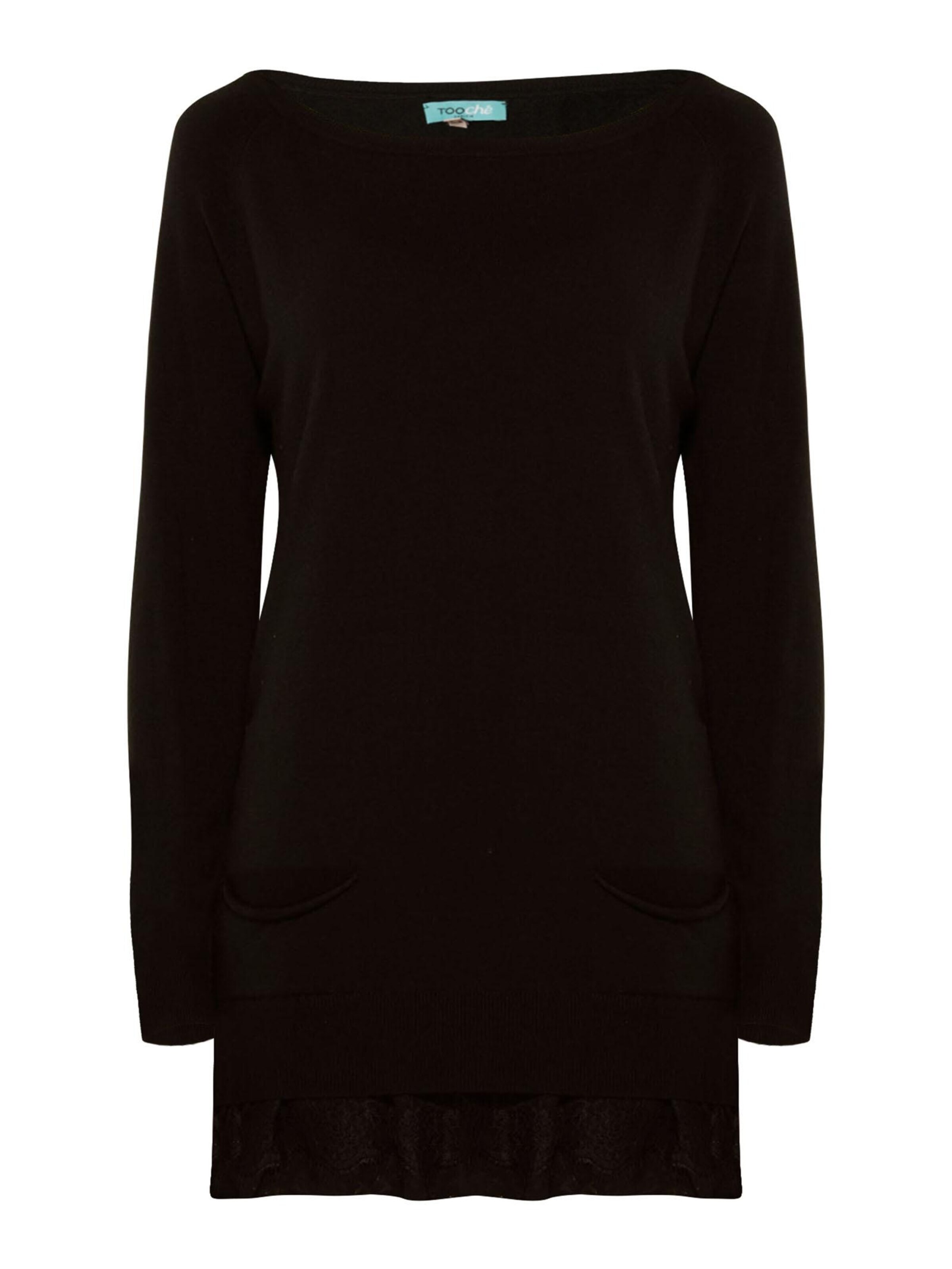 TOOche Dress 'Mesh Dress' in Black: front