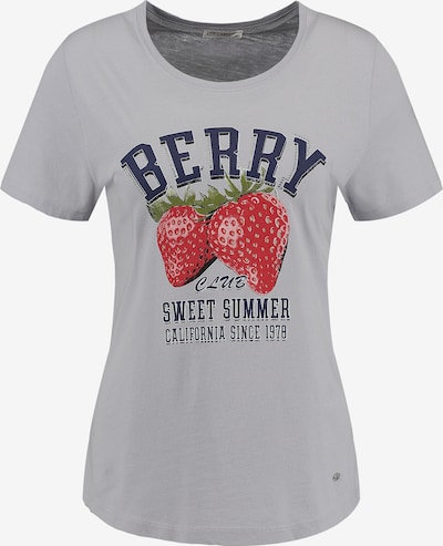 Marškinėliai 'Berry' iš Key Largo, spalva – tamsiai mėlyna jūros spalva / šviesiai pilka / žalia / raudona, Prekių apžvalga