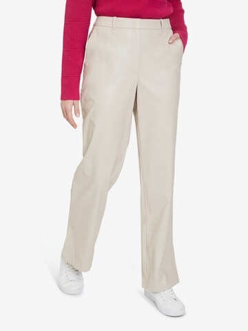 Betty & Co Regular Chino Pants in Beige: front