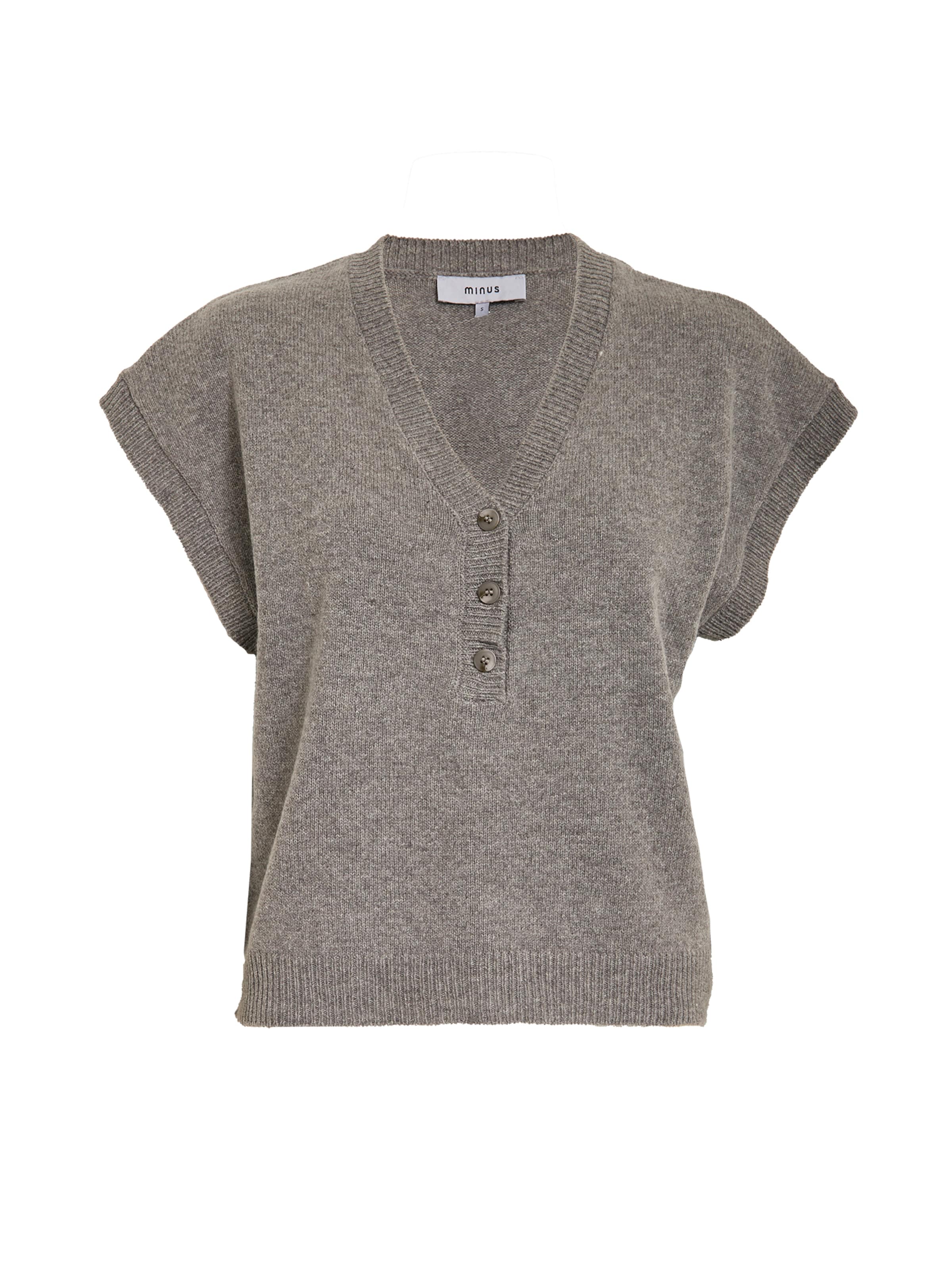 Gilet 'Blake' minus en gris : devant