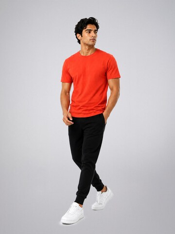 PANTONECLO Shirt 'Pantoneclo Men’s Crew Neck Short Sleeve T-Shirt'‌‌‌ in Rot