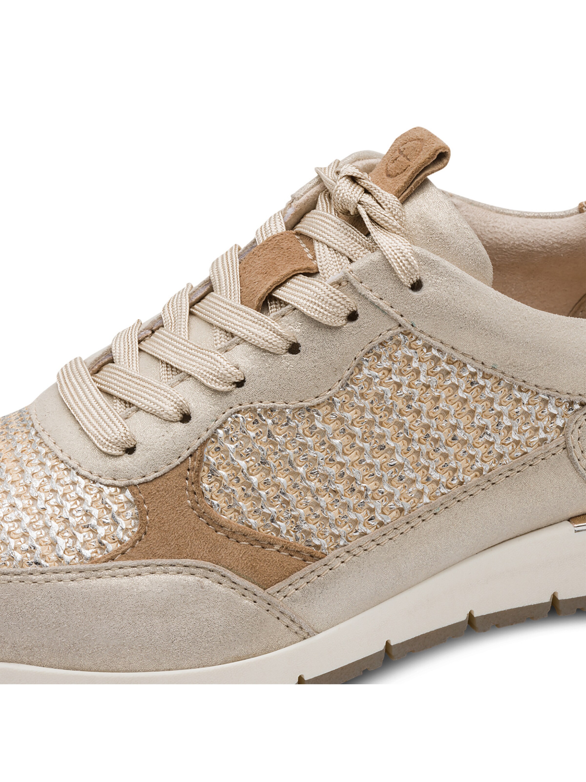 Tamaris Sneakers laag ' 1-23748-46 ' in Beige