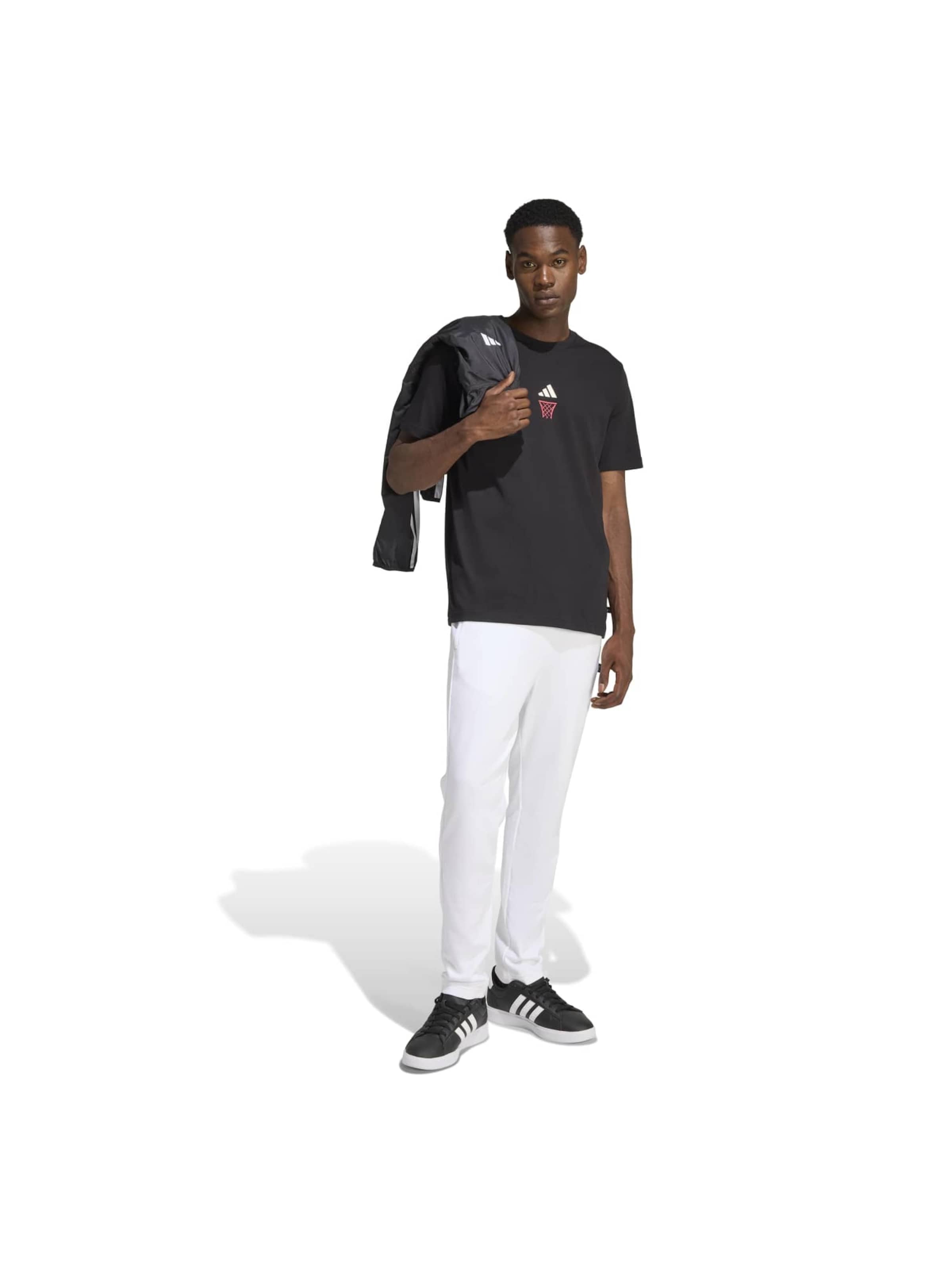 ADIDAS SPORTSWEAR Funktionsskjorte 'ANX' i sort