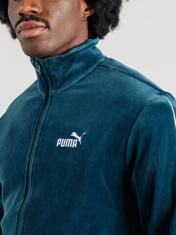 Veste de survêtement 'ESS' PUMA en vert
