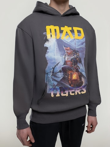Felpa 'Dark Oceans' di MAD TIGERS in grigio
