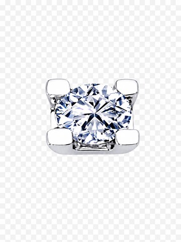 EinStein Diamant Ohrring‌‌ in Silber