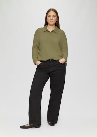 QS Blouse in Groen