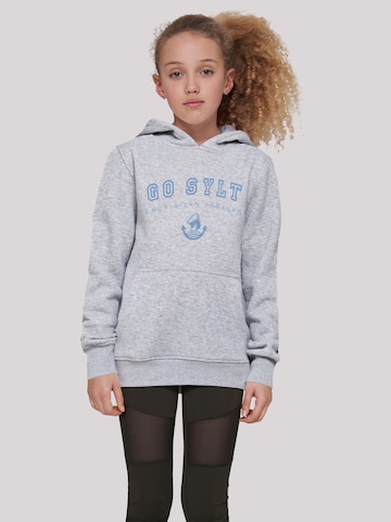 F4NT4STIC Sweatshirt 'Go Sylt Knut & Jan Hamburg' in Grey | ABOUT YOU