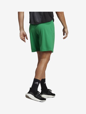 ADIDAS SPORTSWEAR Regular Workout Pants 'Entrada 22' in Green: front