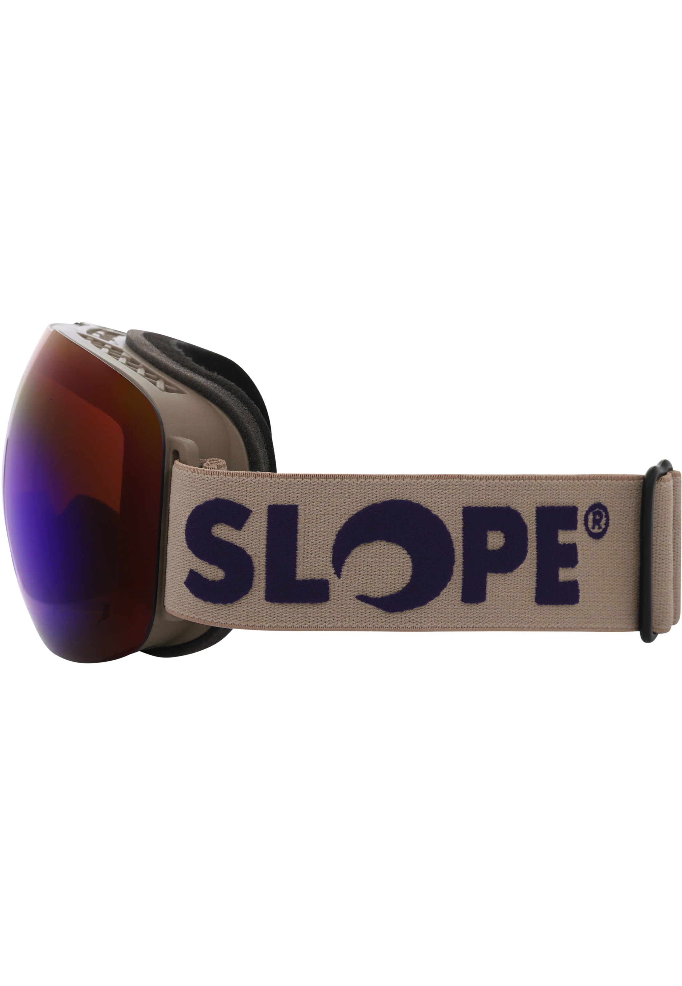 SLOPE Skibrille 'Greyer' in Beige