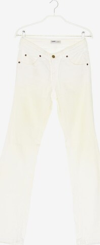 Lee Jeans in 26 in White: front