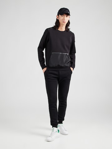19V69 ITALIA Sweatshirt 'DINO' in Schwarz