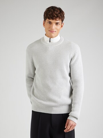 Pullover 'SLHTheo' di SELECTED HOMME in grigio: frontale