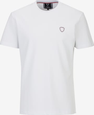 19V69 ITALIA Shirt 'Rafael Flag' in White: front
