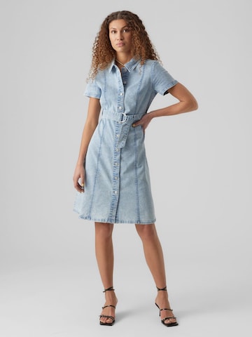 VERO MODA Kleid 'Sayla' in Blau: predná strana