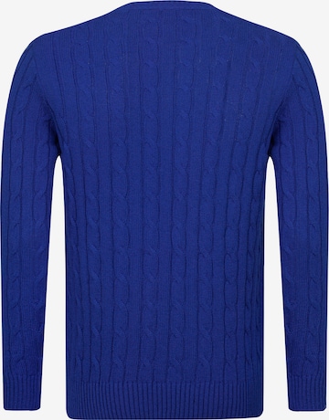 DENIM CULTURE Sweater 'Jeffrey' in Blue
