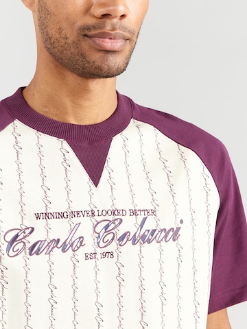 Carlo Colucci Shirt 'Fara' in Beige