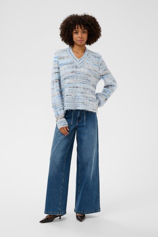 CULTURE Sweater 'CUBilo' in Blue