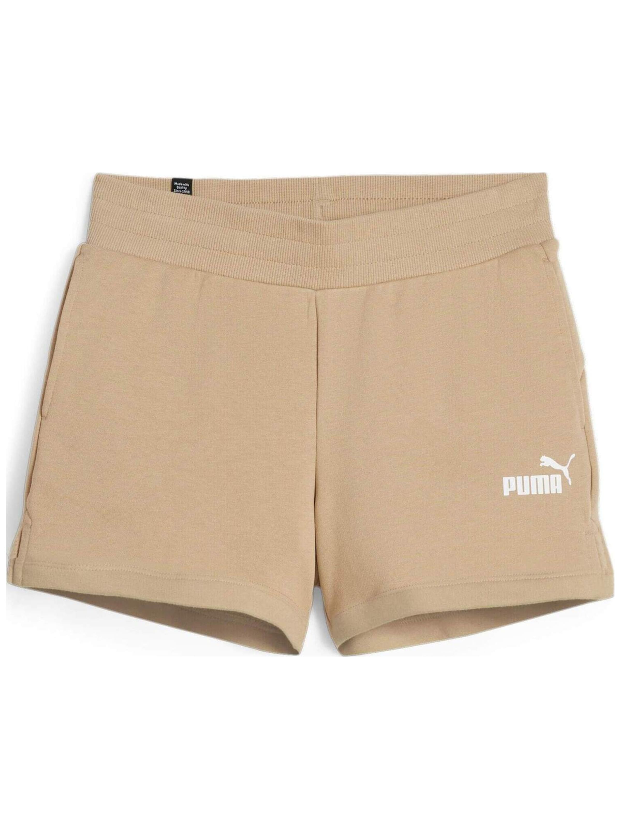 regular Pantaloni sportivi 'Puma Ess 4 Sweat Shorts Tr S' di PUMA in marrone: frontale