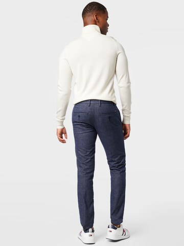 TOMMY HILFIGER - Slimfit Calças chino 'Bleecker' em azul