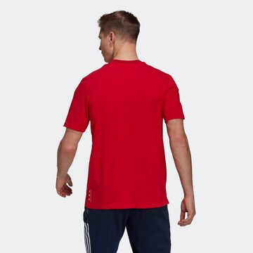 ADIDAS PERFORMANCE Loosefit Trikot in Rot
