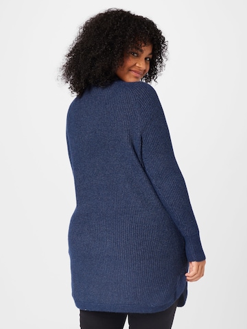 ONLY Carmakoma Pullover 'FIA KATIA' in Blau