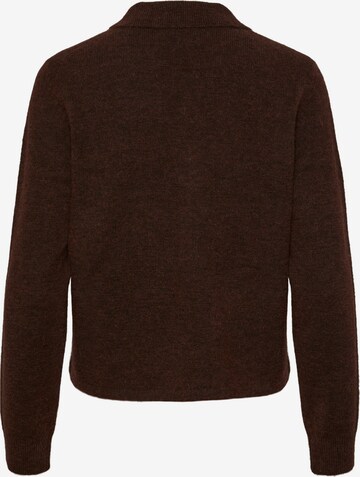 Pieces Tall Sweater in Brown