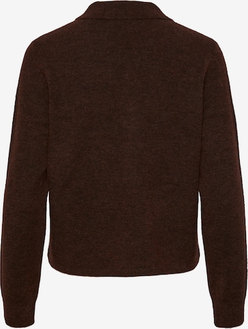 Pull-over Pieces Tall en marron