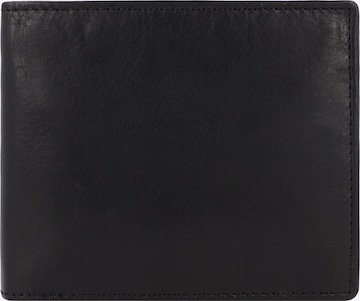 LEONHARD HEYDEN Portemonnee 'Cambridge' in Zwart: voorkant