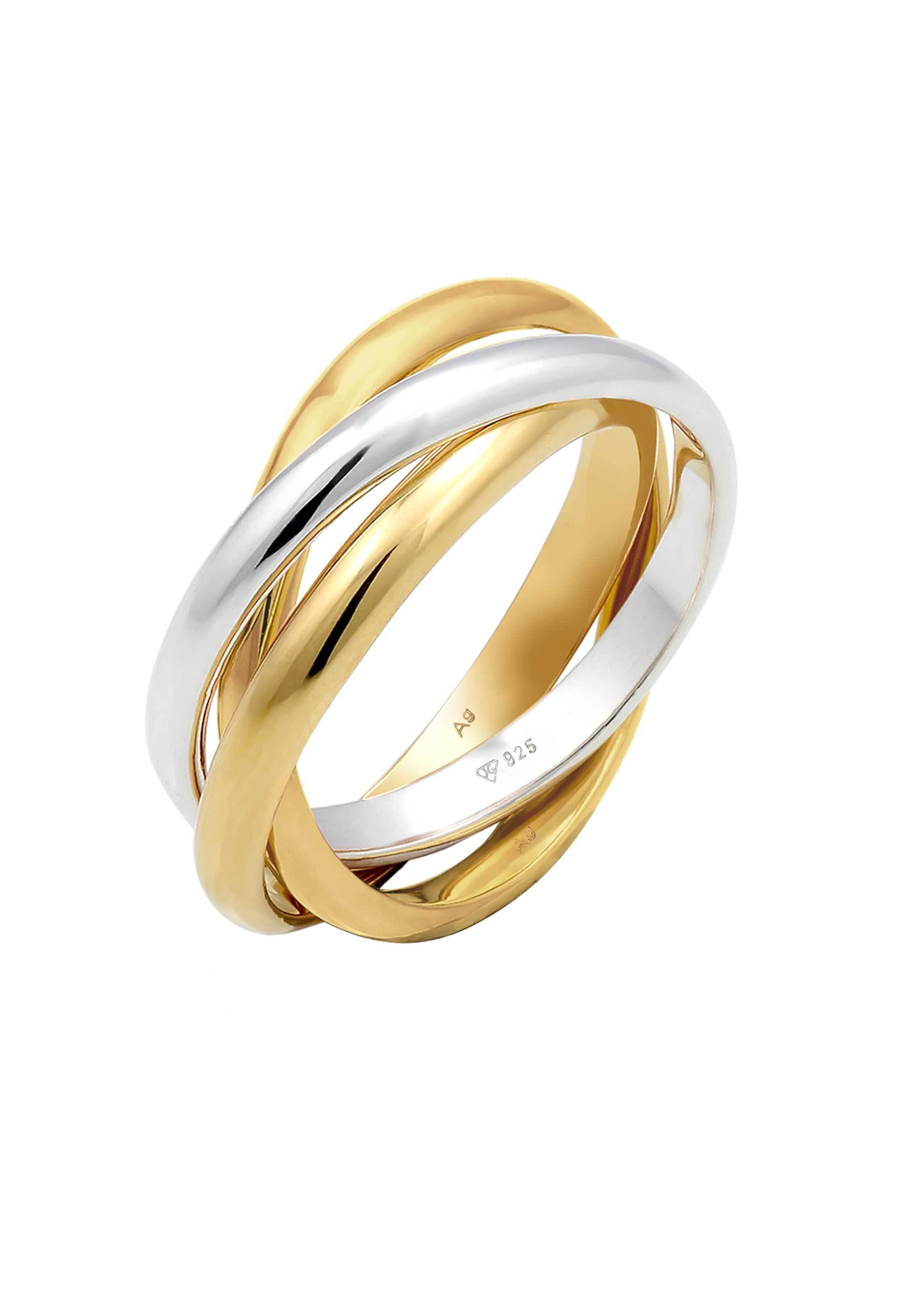 ELLI Ring in Gold: Vorderseite
