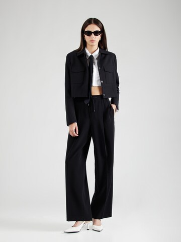 Loosefit Pantaloni con piega frontale di MICHAEL Michael Kors in nero
