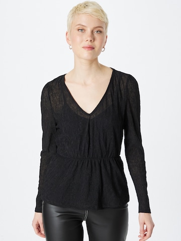 ABOUT YOU Shirt 'Hilka' in Schwarz: predná strana