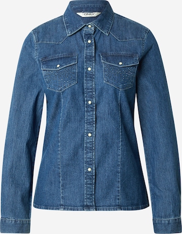 ONLYBluza 'ONLSASIA' - plava boja: prednji dio