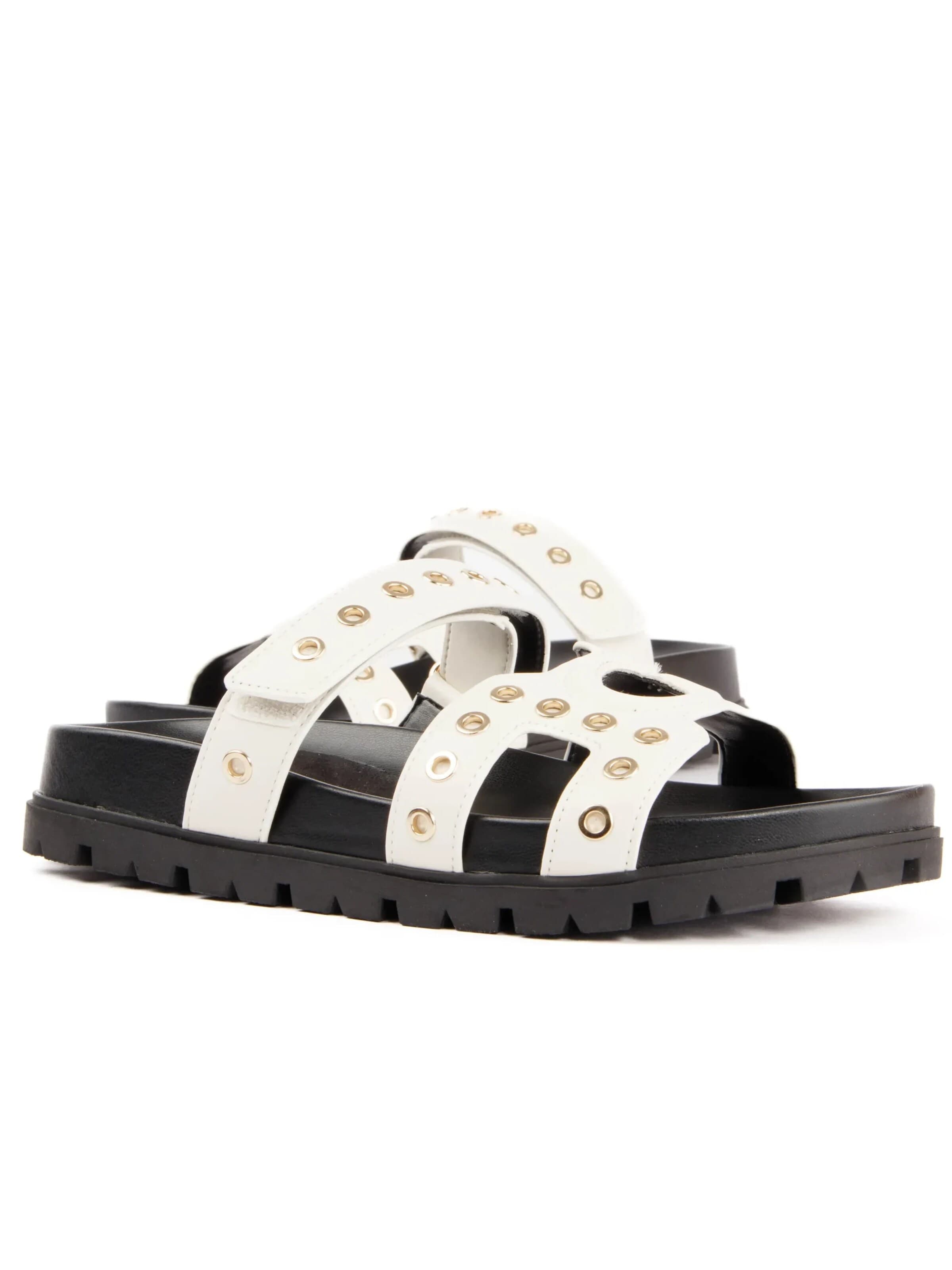 GUESS - Zapatos abiertos 'Signature' en blanco