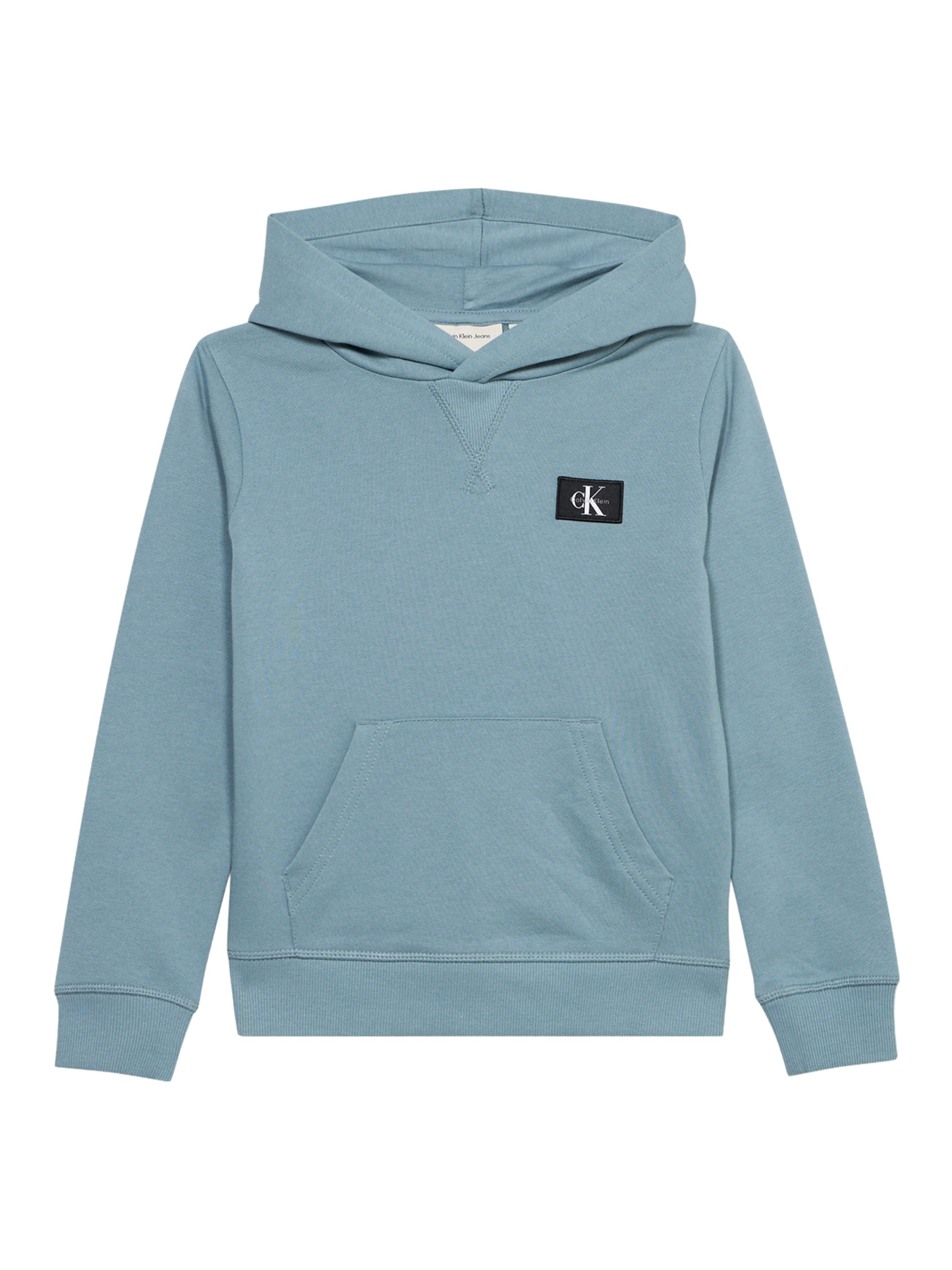 Calvin Klein Jeans Sweatshirt in Blauw: voorkant