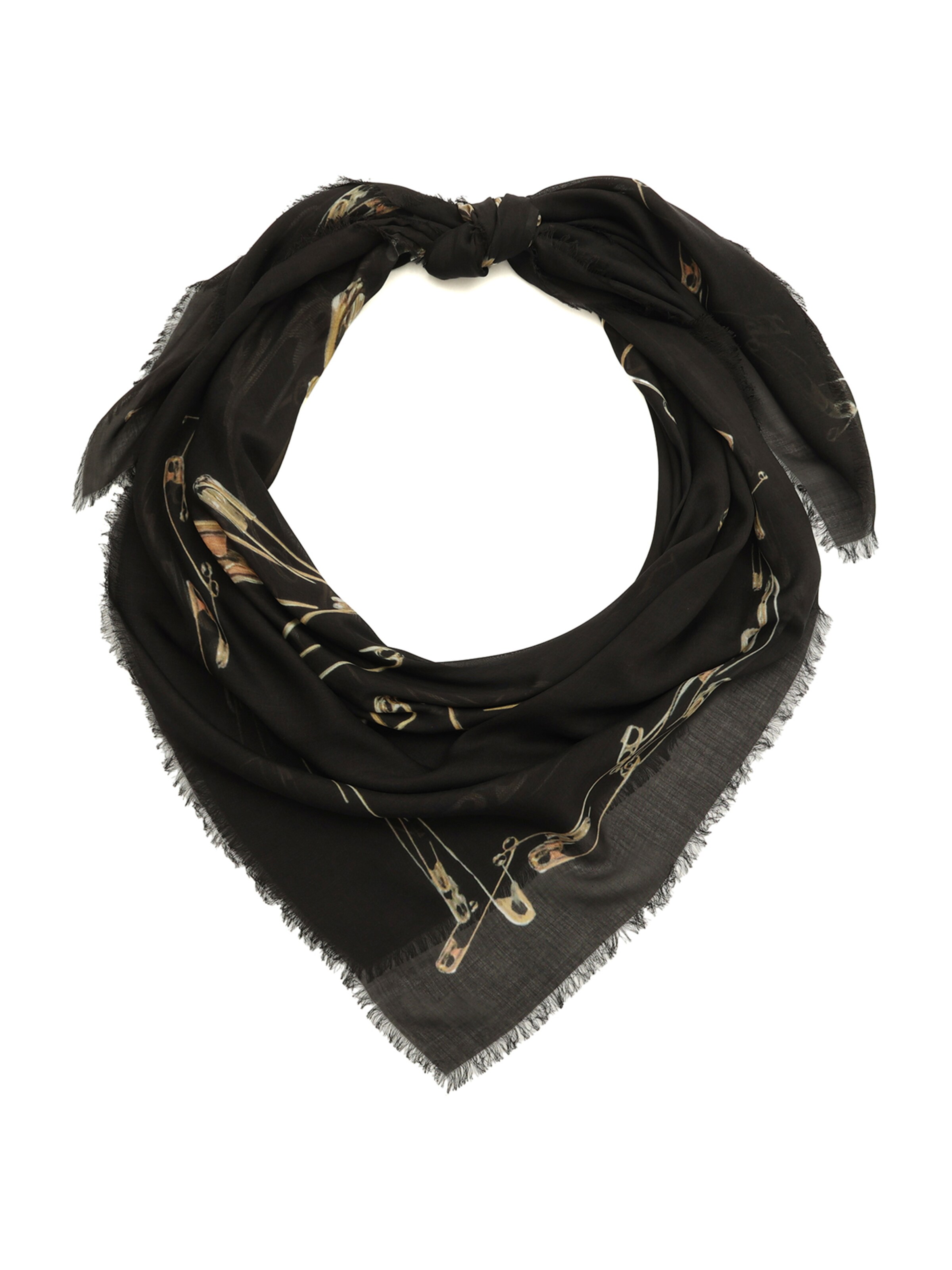 AllSaints Платок 'CORA' в Черный