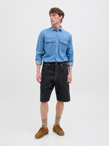 JACK & JONES - Loosefit Vaquero 'JJIron JJOriginal' en azul