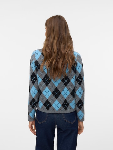 VERO MODA Knit cardigan 'VMGIORGIA' in Grey