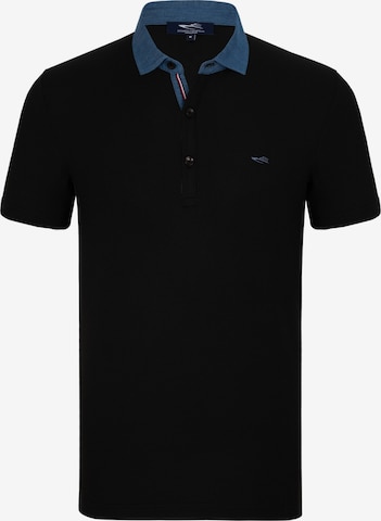 Edoardo Caravella Shirt 'Gilberto' in Black: front