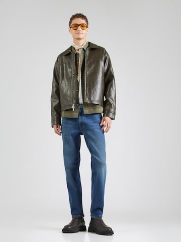 Veste mi-saison Abercrombie & Fitch en vert