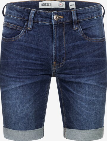 Jean 'Danny' INDICODE JEANS en bleu : devant