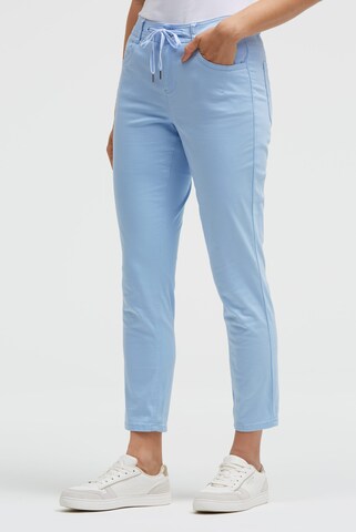 Soccx Regular Jeans in Blue: front