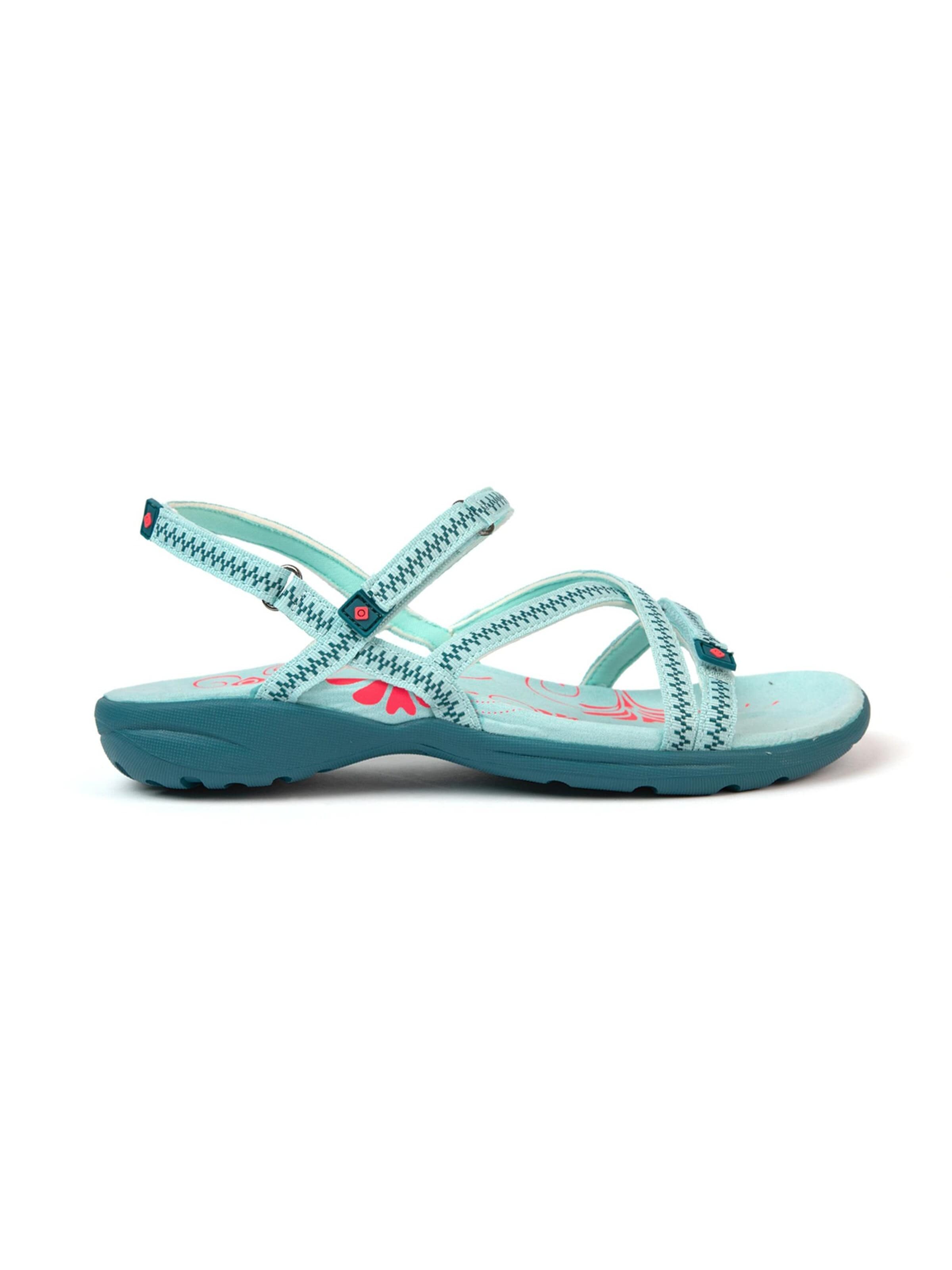 Sandales de randonnée Izas en bleu : devant