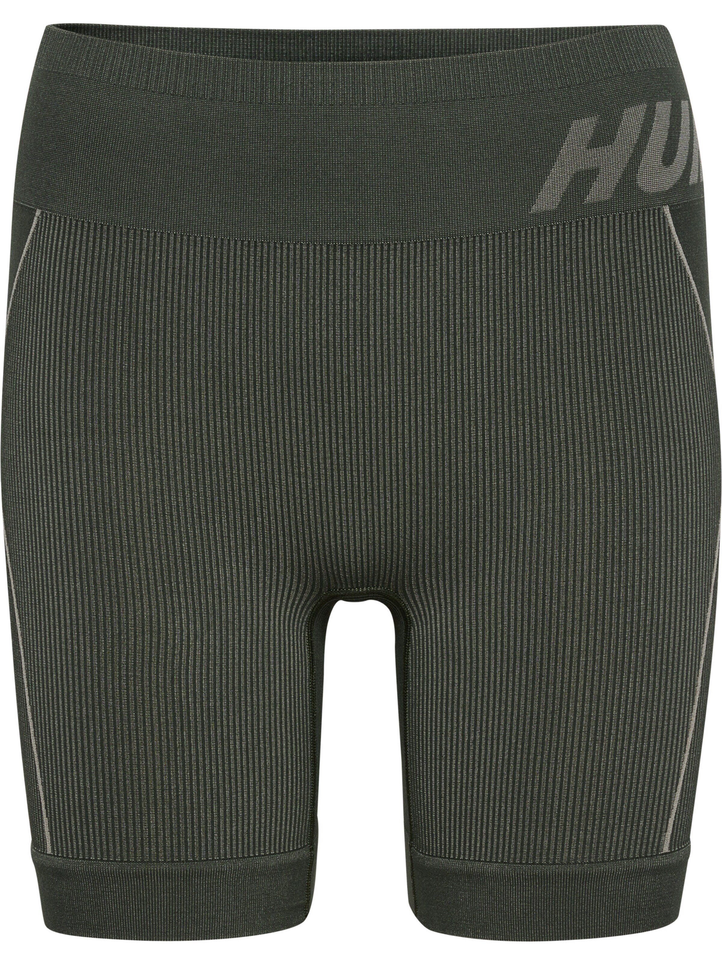 Hummel Sportshorts 'CHRISTEL' in Grün: Vorderseite