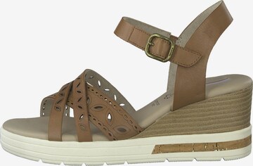 TAMARIS Sandals in Brown